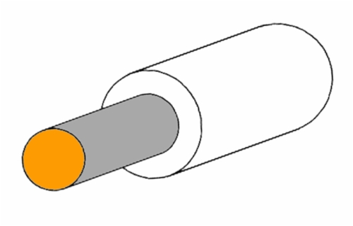 UL1516, 30 AWG (1X30) WHITE, MEETS M81822/13-A30-9 AND M81822/13-B30-9